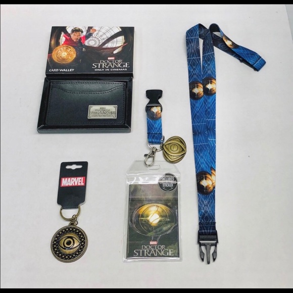 Dr strange Lanyard. card wallet & keychain - Picture 1 of 3